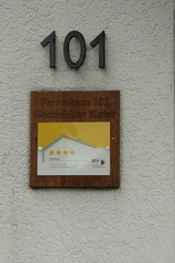 Ferienhaus "Gestiefelter Kater" Am See Im Bergland Kirchheim  Kültér fotó